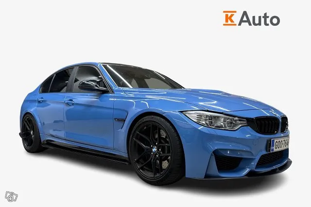 BMW M3 F80 sedan DCT A *M-Performance *AdaptiivisetLedit *Ha Image 1